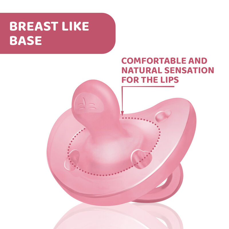 PhysioForma Soother Soft Pink (6-16 Months) (2 Pcs) image number 3
